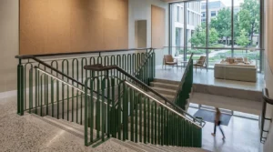 Custom steel handrail fabricated by Big 5 Products George Western Cape