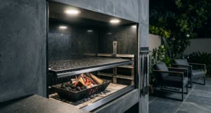 Custom braai light laser cut stainless steel LED downlight Big 5 Products George South Africa